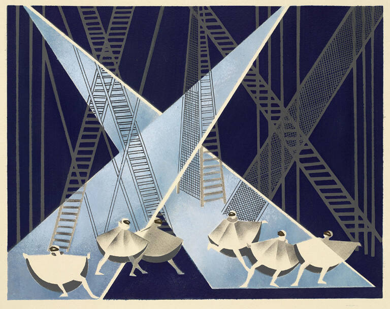 Cirque (Circus), from the portfolio Décors de théâtre (Stage Sets), 1926–30 (published 1930)