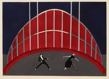 Cirque (Circus), from the portfolio Décors de théâtre (Stage Sets), 1926–30 (published 1930)