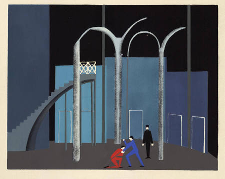 Othello, Acte premier (Othello, Act One), from the portfolio Décors de théâtre (Stage Sets), 1926–30 (published 1930)