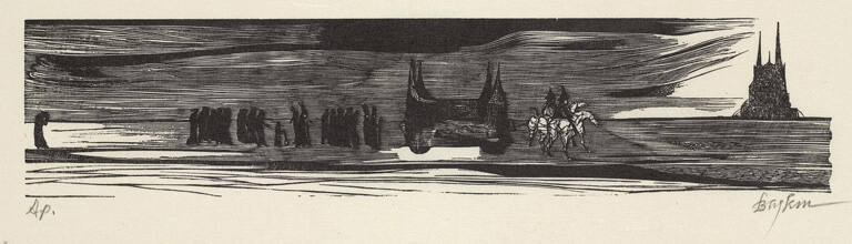 The Funeral, for Flaubert's St. Julien the Hospitaller