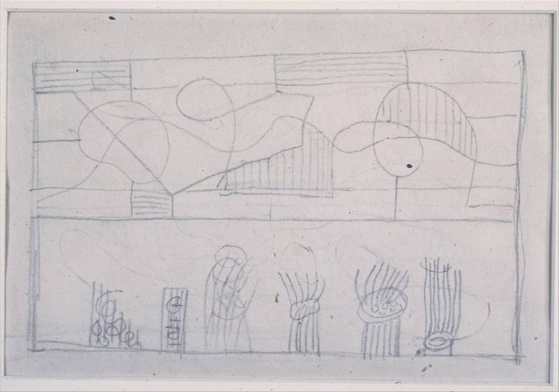 Untitled, two-sided study