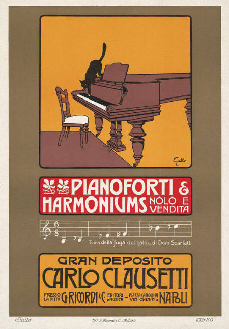 Pianoforti e Harmoniums Nolo e Vendita, Napoli  [Pianos and Harmoniums to rent and buy, Naples]