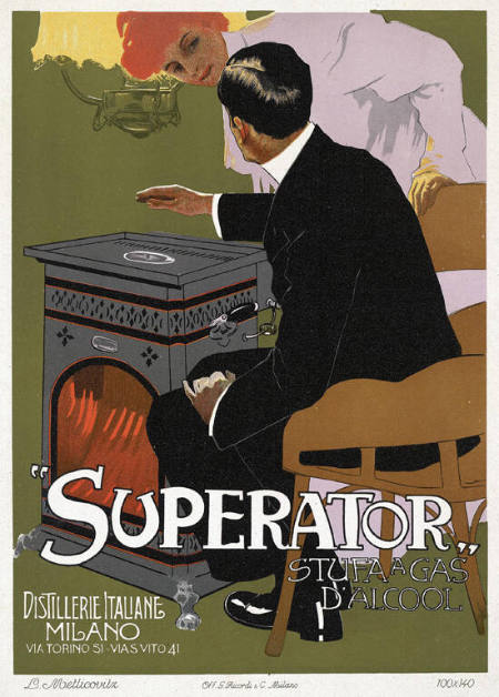 Superator, Milano (Heating unit advertisement)