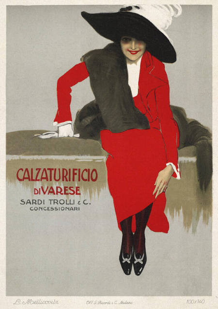 Calzaturificio di Varese (Advertisement for a shoe factory in Varese)