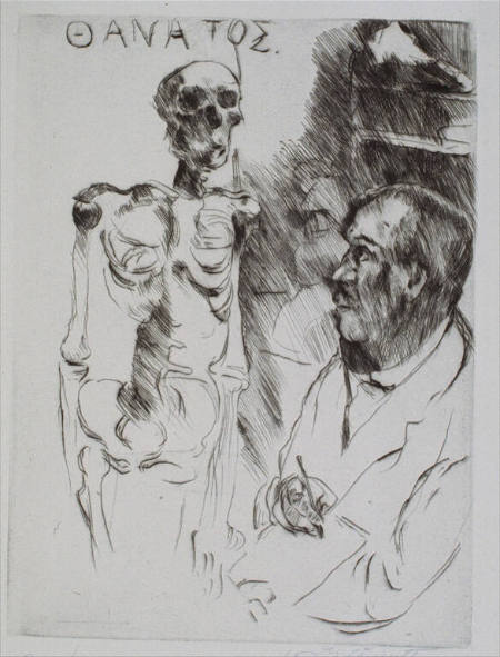 Der Kuenstler und der Tod (Death and the Artist)