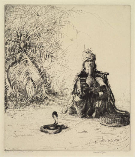 The Snake Charmer, Peschawar, N.W.F.