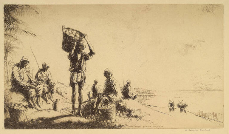 Algiers, Orange Sellers