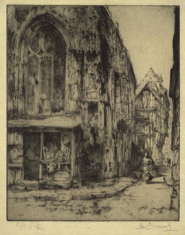 Old Street Corner, Rouen