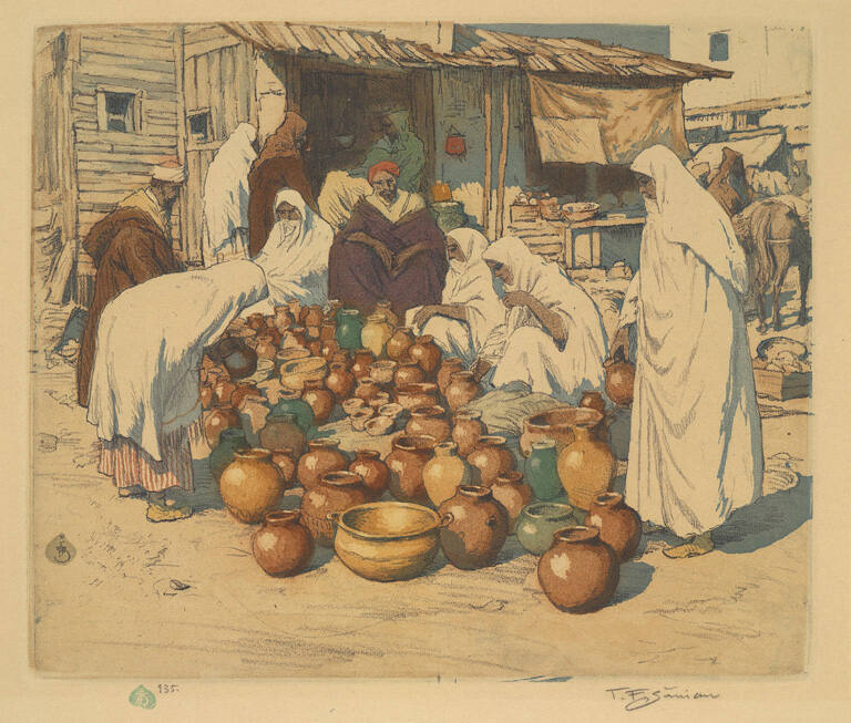 Arabian Potsellers Tangiers
