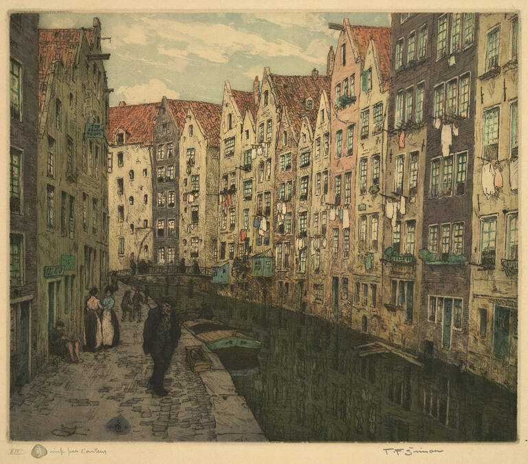 Old Canal in Amsterdam