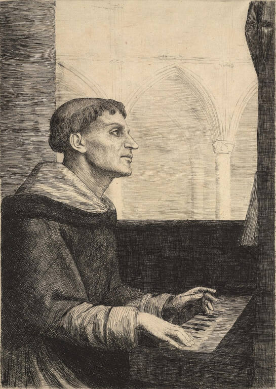 The Monk at the Organ