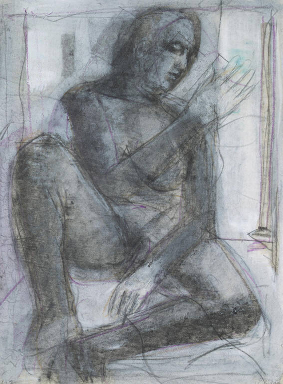Seated Female Nude