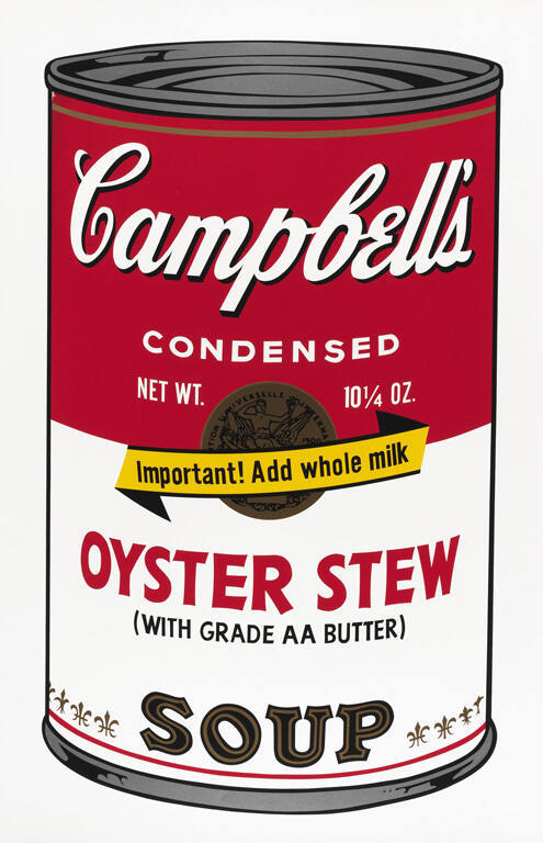 Oyster Stew, from the portfolio Campbell's Soup II