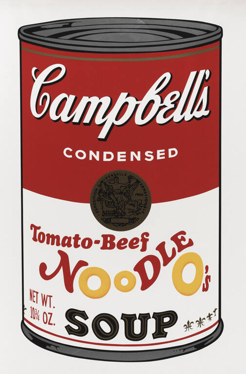 Tomato-Beef Noodle O's, from the portfolio Campbell's Soup II