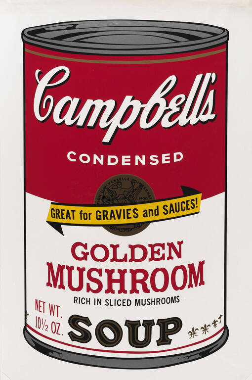 Golden Mushroom, from the portfolio Campbell's Soup II