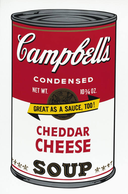 Cheddar Cheese, from the portfolio Campbell's Soup II