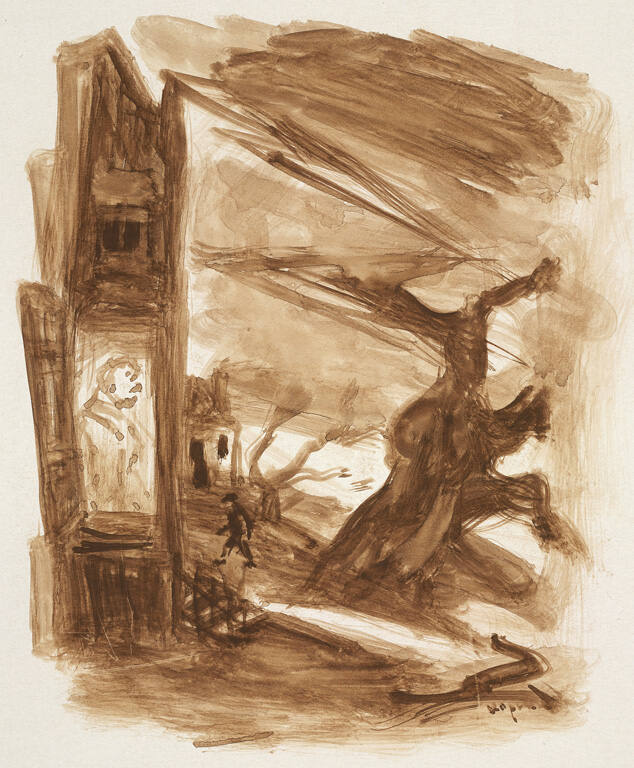 Illustration of Frankenstein