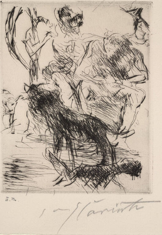 untitled No 4 on reverse (from 