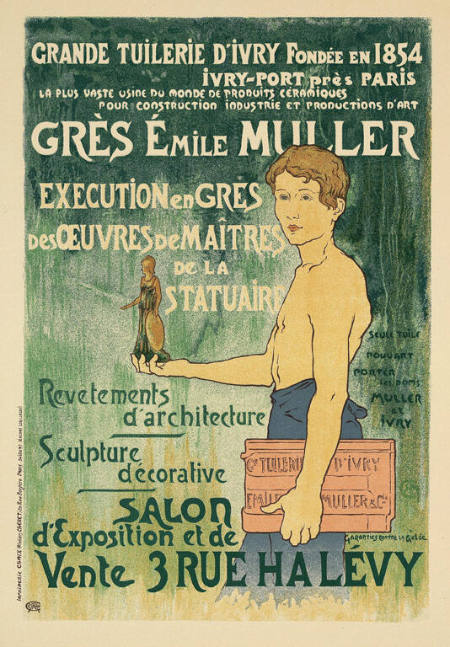 Grande Tuilere D'Ivry, Grès Emile Muller (Sculpture exhibition)