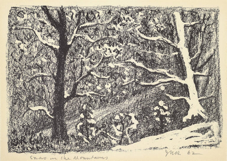 Snow in the Mountains