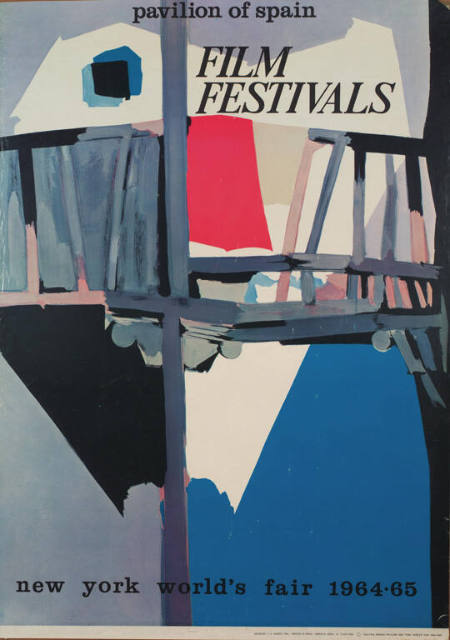Pavilion of Spain-Film Festivals - New York World's Fair 1964 - 1965