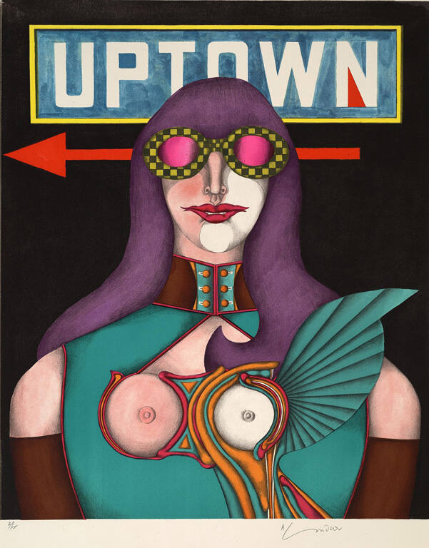 Uptown, from 
