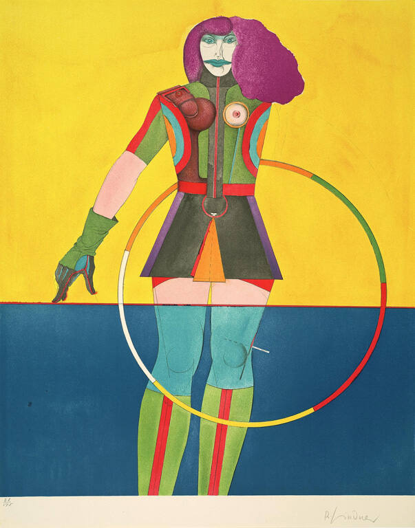 Girl With Hoop, from 