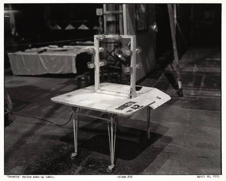 "Baretta" series make-up table, stage #42, from Studio Still Lifes portfolio