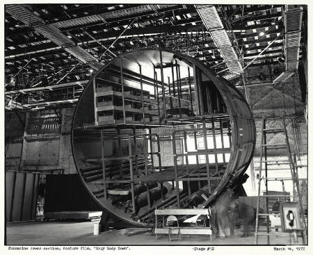 Submarine cross-section; feature film "Gray Lady Down", stage #12, from Studio Still Lifes portfolio