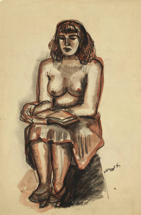 Seated Female Figure