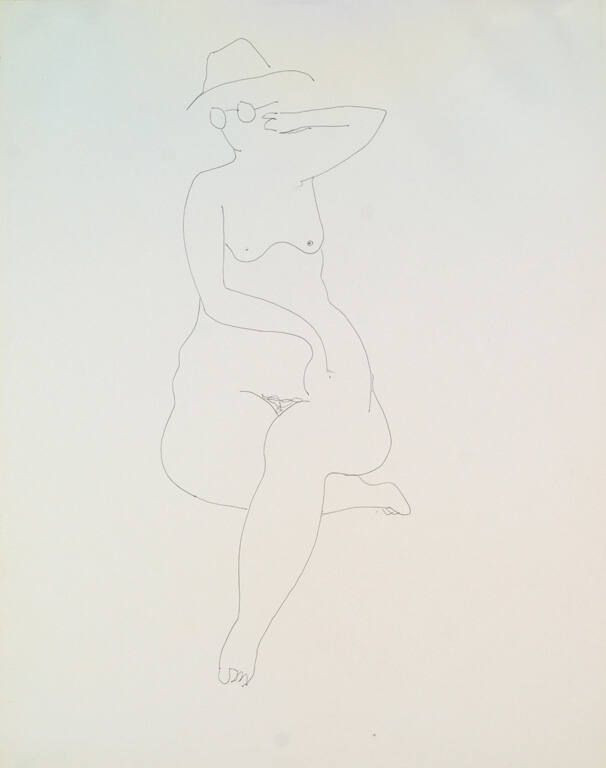 Ada Malin (seated model)