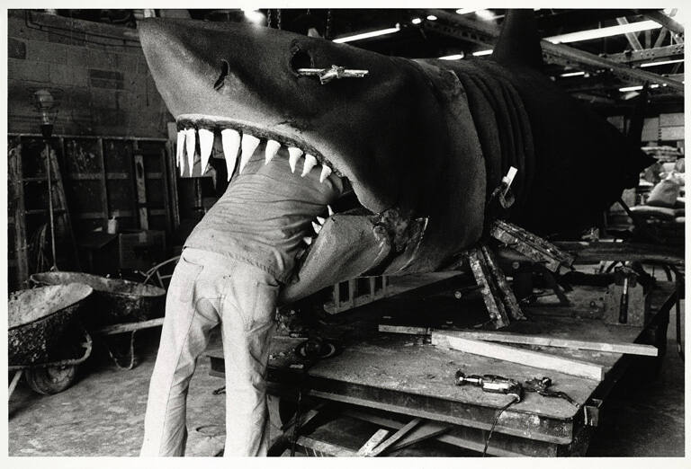 Untitled (Man in mechanical shark), #3 from 