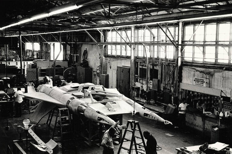 Untitled (Stage set with spaceship), # 15 from 