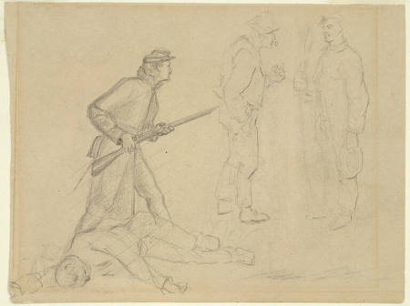 Four Civil War Northern Soldiers