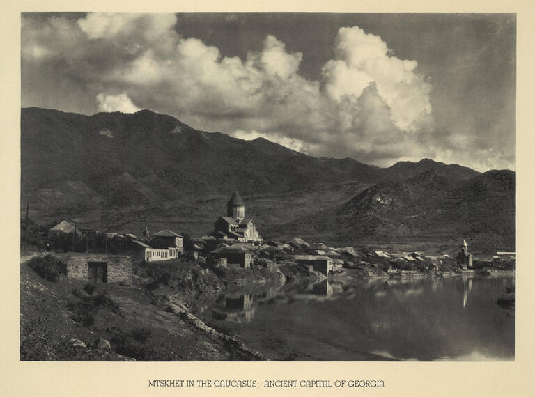 Mtskhet in the Caucasus, Ancient Capital of Georgia, from Photographs of U.S.S.R.