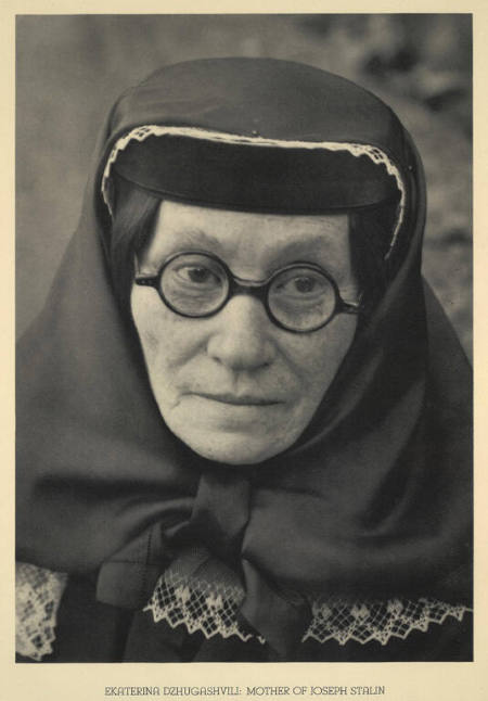Ekaterina Dzhugashvili, mother of Stalin, from Photographs of U.S.S.R.