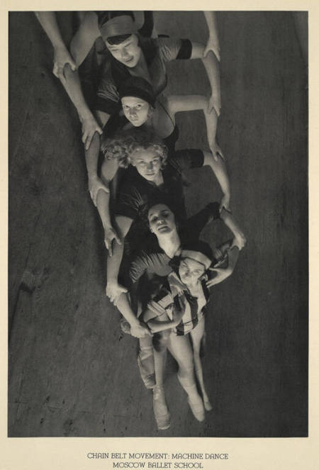 Chain Belt Movement: Machine Dance, Moscow Ballet School, from Photographs of U.S.S.R.