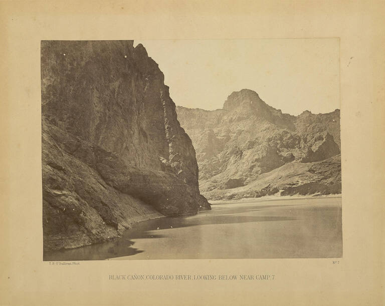 Black Cañon, Colorado River, looking below, near Camp 7