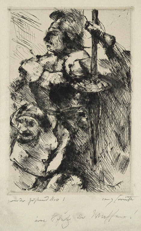 Im Schutz der Waffen [Under the protection of weapons]