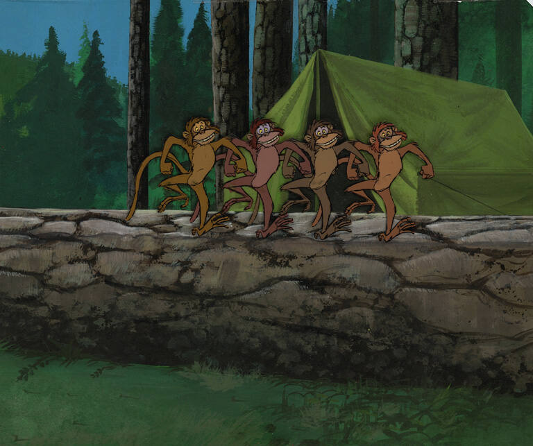 Four Monkeys (from The Jungle Book)