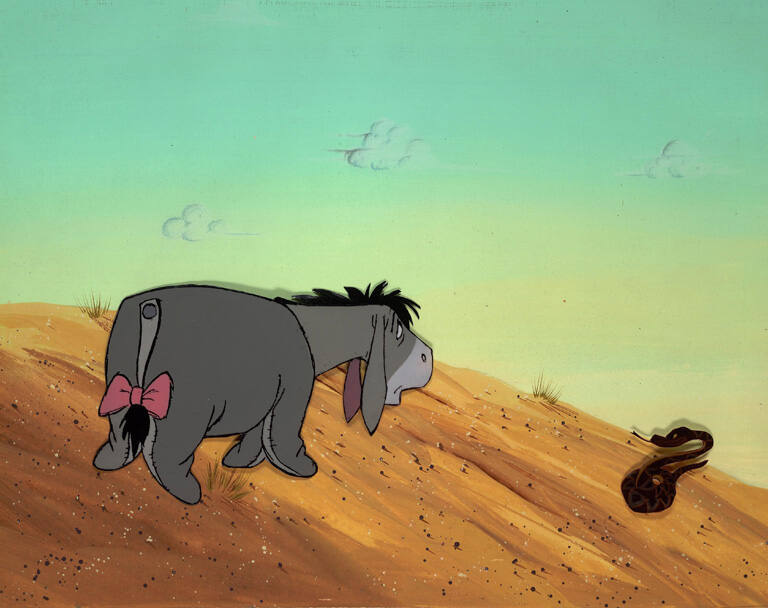 Eeyore and the Snake
