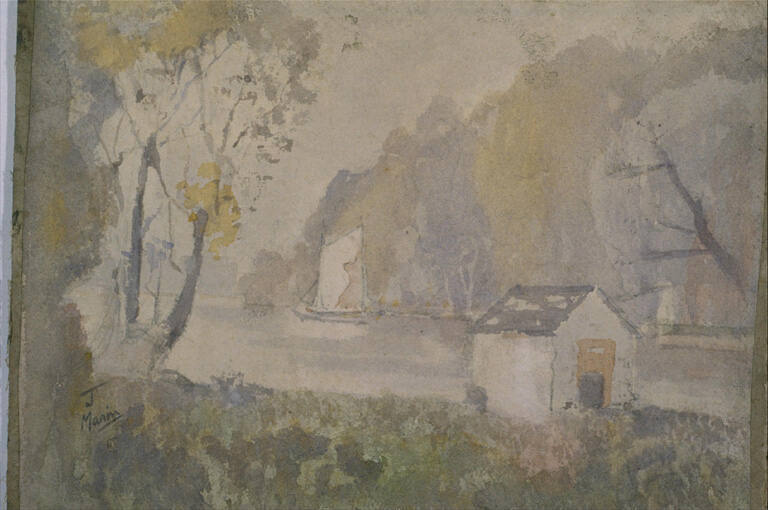 Sailboat on the Passaic