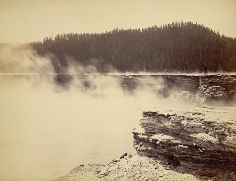 Hell's Half Acre, from Scenery of the Yellowstone National Park series