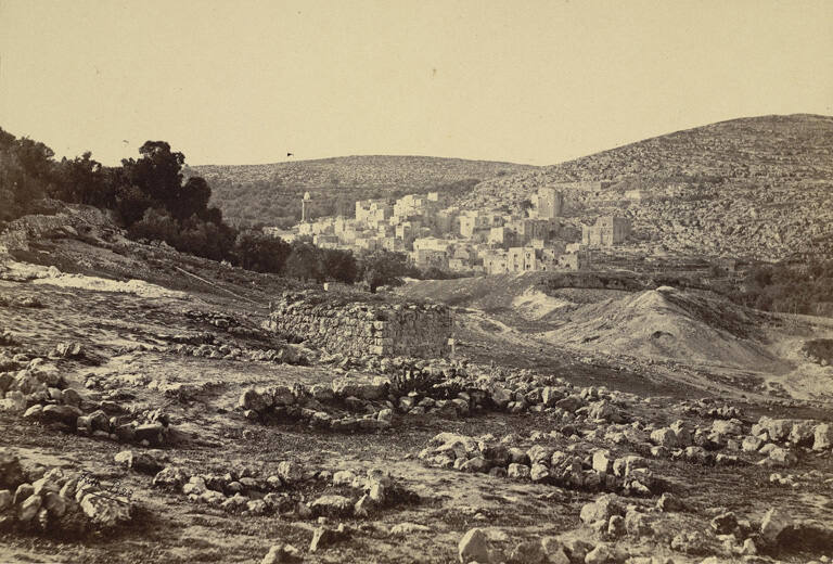View at Hebron, from Egypt and Palestine. Photographed and Described