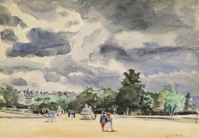 Scene of Versailles