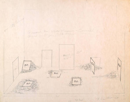 Proposal for White Museum, Cornell University, based on Myers Salt Mine