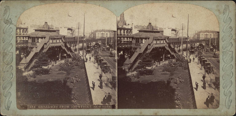 Broadway from 33rd St., New York (View No. 1324)