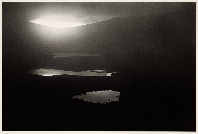 Sunset in Conor Pass, Yeats Project, Ireland