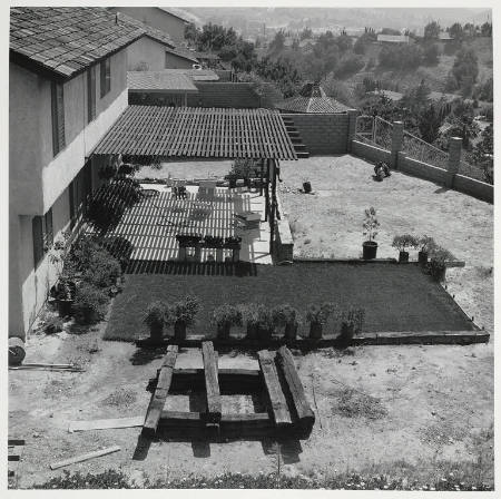 Back yard, Diamond Bar, California, from the portfolio Los Angeles Documentary Project