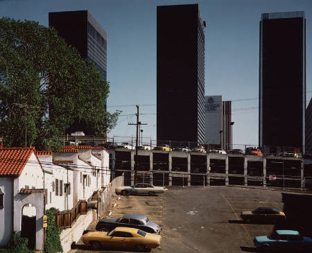 Downtown L. A. from 600 Bl. Bixel St., from the portfolio Los Angeles Documentary Project